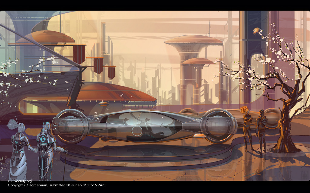   #INSPIRATION: Remembering the Titans. The timeless art of Syd Mead.