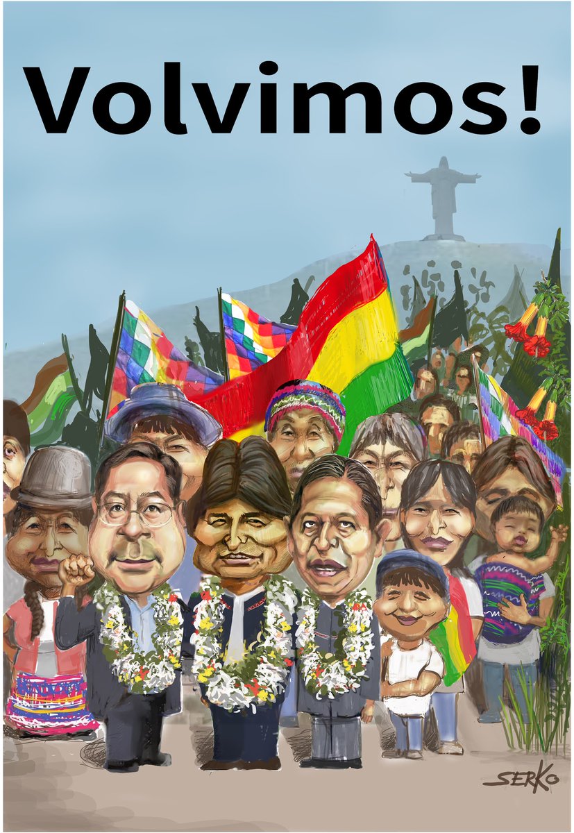 jaarreaza's tweet photo. Ante las condiciones más adversas, el pueblo de Bolivia se mantuvo unido y consciente de su rol histórico. Logró lo impensable: en movilización y en paz, rescató su democracia, su futuro. Jamás se dio por vencido.  Ni la represión más feroz lo detuvo. ¡Vaya lección de dignidad! https://t.co/f6CDHAHkcm