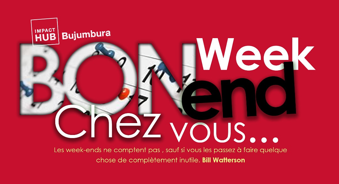 Bon weekend chez vous...