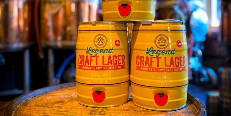 BKPoole_'s tweet photo. Just in time for the weekend... Our Legend Lager mini kegs have landed!

#brewhouseandkitchen #legend #beer #brewpub #craftbeer #microbrewery  #lager https://t.co/gW1KMFPe08