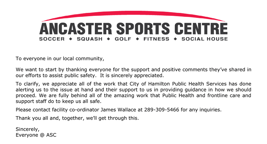 ASC (@ancastersports) / Posts / X