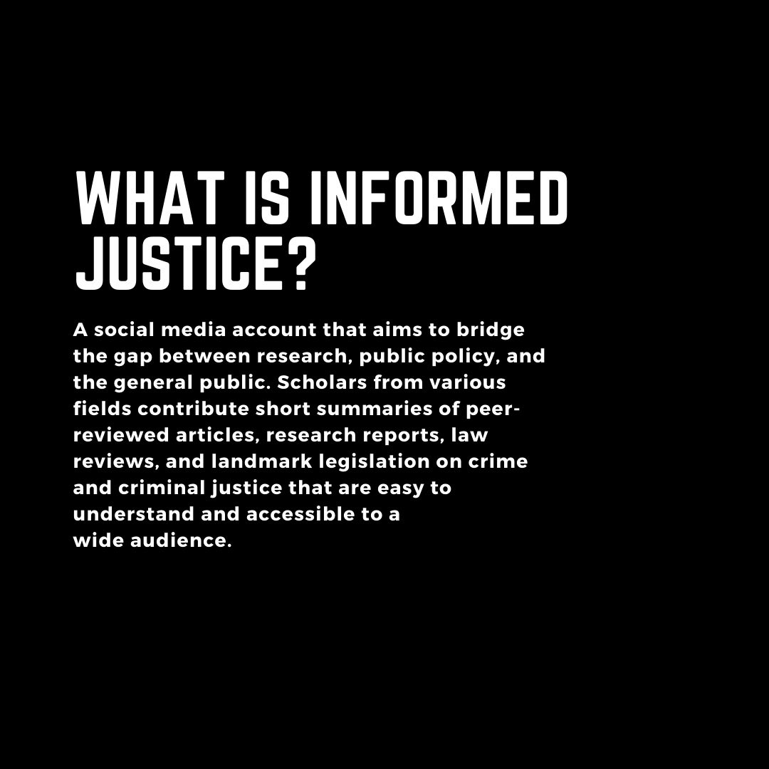 Informed Justice tweet media