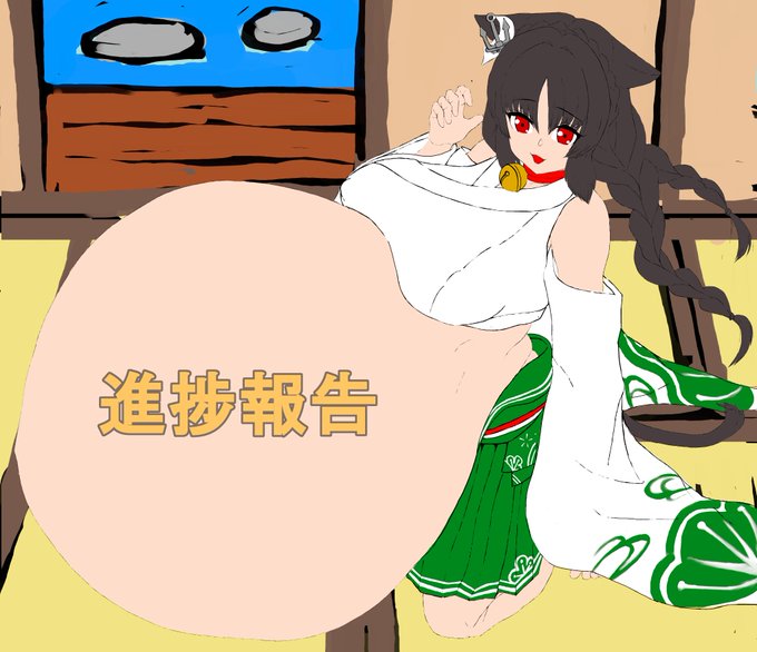 線も整ってきたので、キャラに色塗りながら整えていきます。 