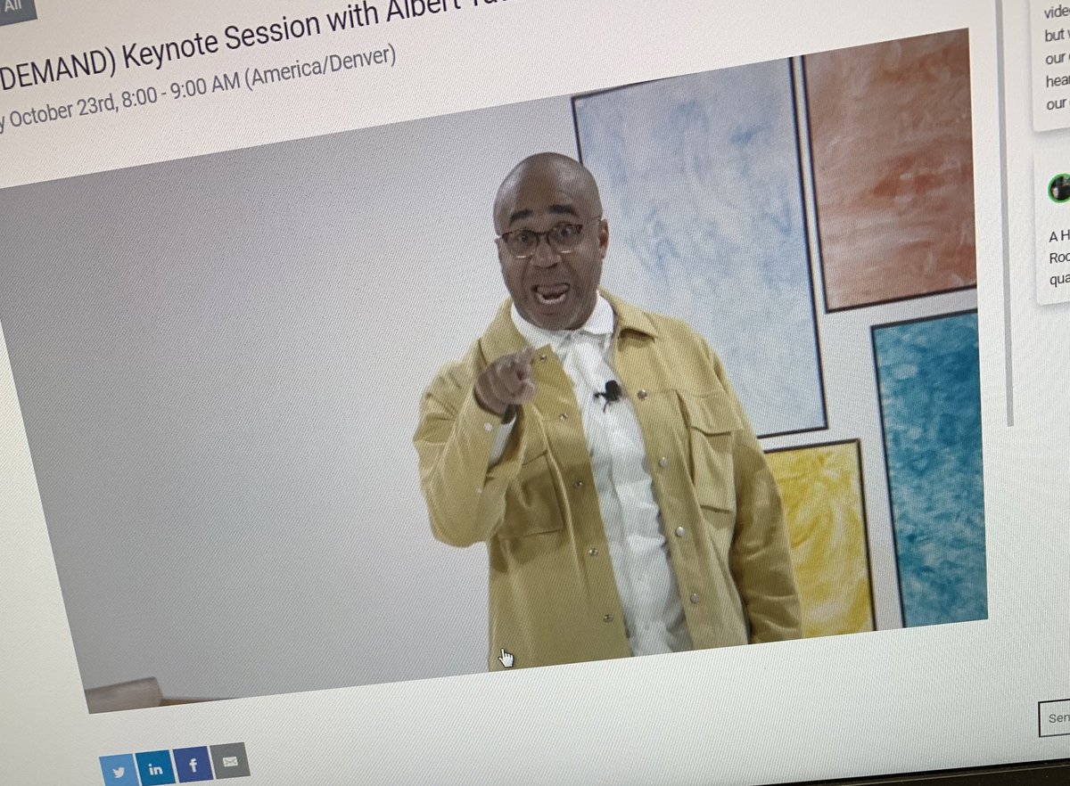 prairiecentre's tweet photo. Enjoying the passion of Albert Tate @alberttate this morning. Stay encouraged. #PCCEconv https://t.co/5x9omNgIiM