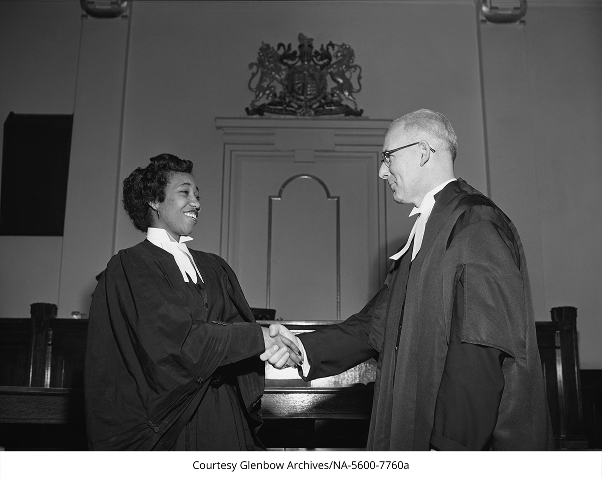 CanadianUK's tweet photo. On week three of our campaign for #WomensHistoryMonth in π¨π¦ & #BlackHistoryMonth in the π¬π§, we're sharing the story of the inspiring life of π¨π¦'s first Black female lawyer, #VioletKing. 1/3 https://t.co/s4skO8RS9Q