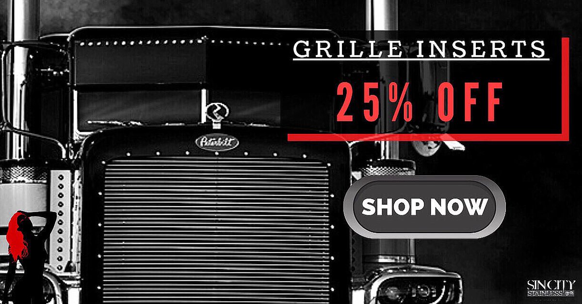 SinCityStainles's tweet photo. #Grilleinserts are on sale for 25% from Lady Luck on our site at https://t.co/lrtJpZOPEV 👀✨💋🛒 Go get em’ while you can, Sinners! 😏😈 https://t.co/upg2J4LFw3