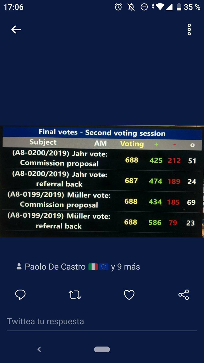 NachoLGA1962's tweet photo. El Pleno PE aprueba los informes de los ponentes de la PAC.  Los Trilogos van a ser determinantes.  @AsajaNacional @ASAJAJoven https://t.co/Q66dAJGc65
