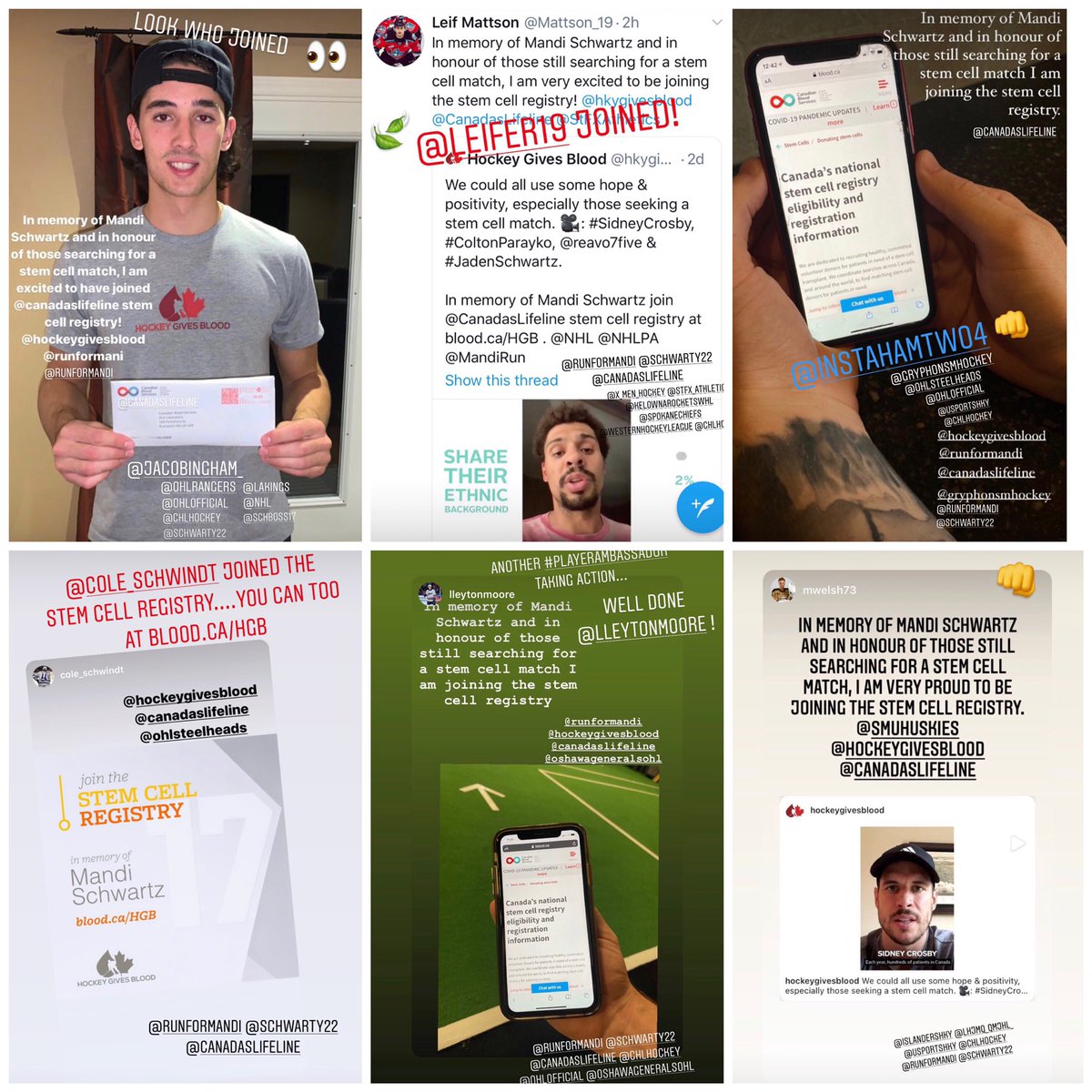 Hockey Gives Blood tweet media