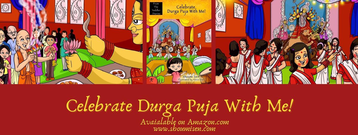Toddler_Diaries's tweet photo. Celebrate Durga Puja With Me! If you are missing in-person celebrations like we are, jump into this book with little Riya and watch this festival come alive!
#durgpuja #durgapuja2020 #maashchen #navaratri #saptami #shashti #pushpanjali https://t.co/hIGT5aaNJ9
