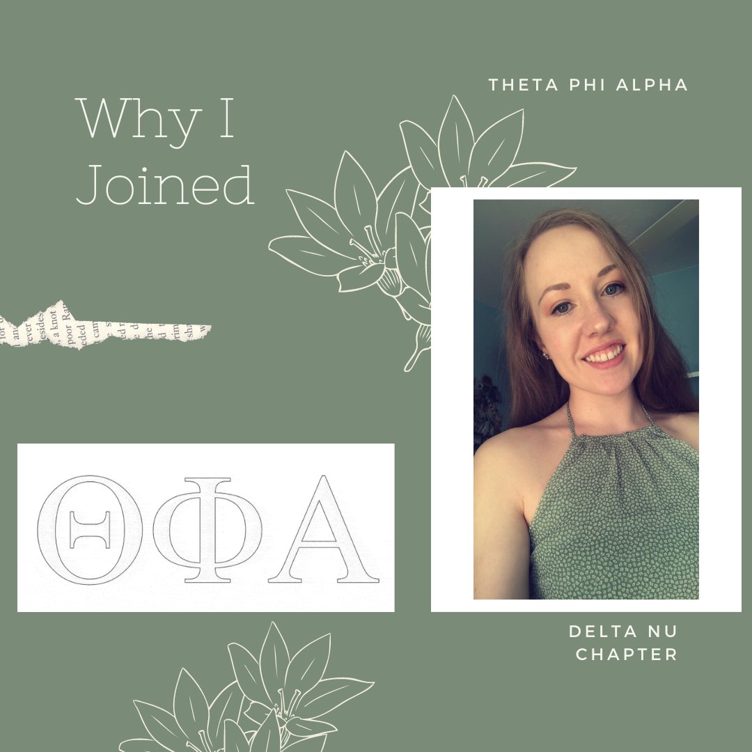 𝔸𝕝𝕦𝕞𝕟𝕚 𝕊𝕡𝕠𝕥𝕝𝕚𝕘𝕙𝕥 💙💛
Klaudia Aleszczyk: "I wanted to know what a sorority was like for myself and I am beyond grateful that I did. I’ve met some amazing women that made a big impact in my life and now we are sisters forever!"
#ThetaPhiAlpha #WhyIJoined