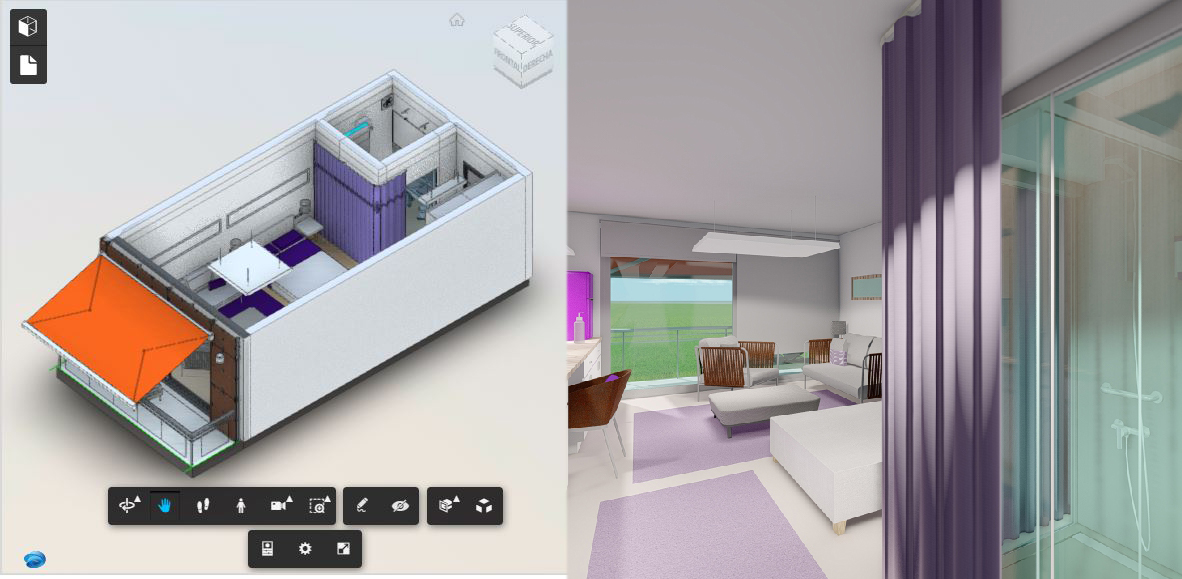 BimChannel's tweet image. ¿Prefabricado Digital de Proyectos Constructivos? @paraproy - Un proyecto BIM de Habitación prescrito con nombre y apellidos “Habitación de Hotel Modern” : bimchannel.net/es/proyecto-bi…