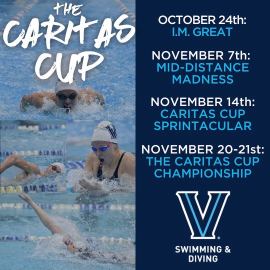 NovaSwimDive's tweet photo. Less than 24 hours until session 1! We’ll kick off the series with the 400 IM, 100 IM, and 200 IM. Who will take hold of the leader caps after the first day of competition? #novanation #teamfirst #gocats https://t.co/66l8VBdLjm