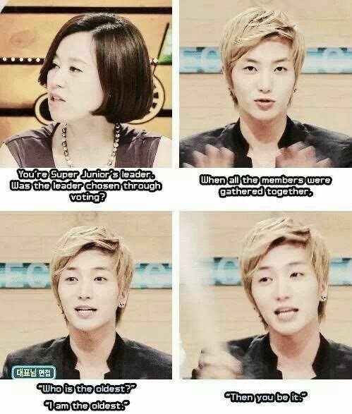  Funny Moments Day @SJofficial #ELFsWithSuperJunior How Leeteuk became the leader of SJ?