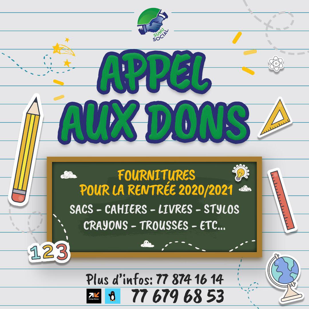 Zeynabdiagne's tweet photo. #UnEnfantUnKitScolaire
#SunuSocial 👊🏾
Kou romb rt 🙏🙏🙏 https://t.co/e2hOWYbIba