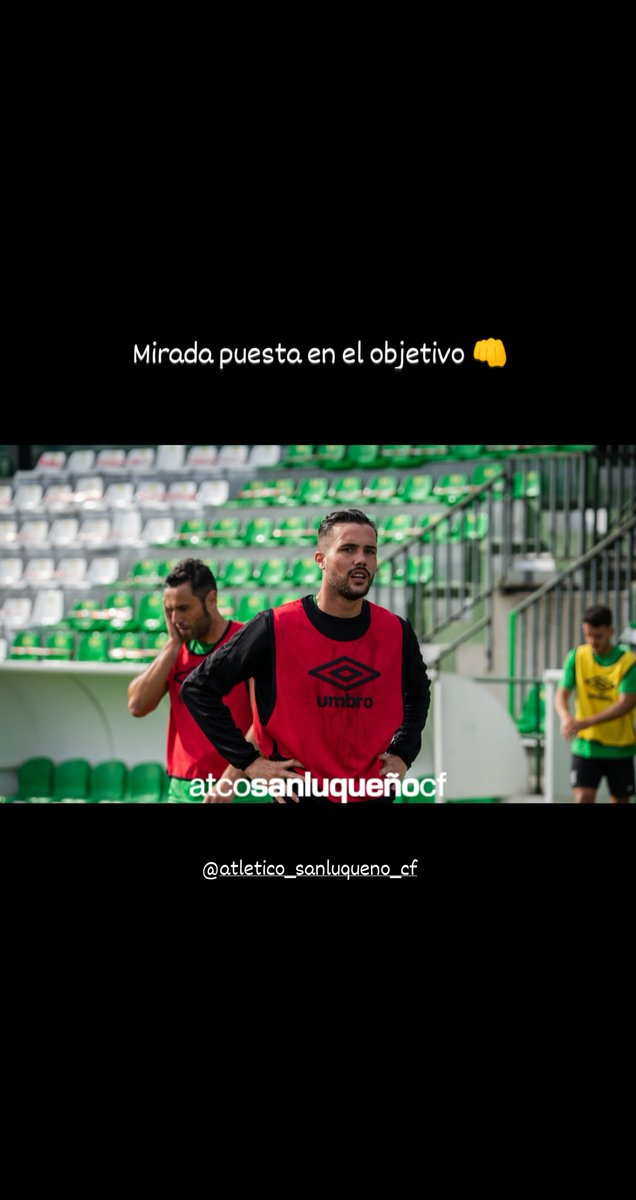 Contento de estar donde estoy 👊
Cada día a más 💪
<a href="/atcosanluqueno/">Atlético Sanluqueño</a>