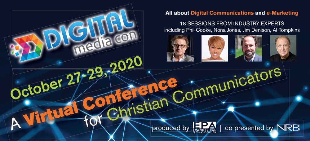 LamarKeener's tweet photo. https://t.co/LpKJiWNOCV starts Tuesday. 20 sessions on Digital Communications and e-Marketing for Christian media professionals. #dmc20 https://t.co/5ySiQlia5n