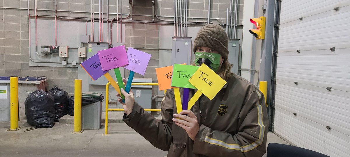 CHSPYEGSouth's tweet photo. Our DOK this week is keeping us on our toes! Penguin walking, pulling away from curbs, hydration, Covid-19 and space cushions... but of course the most important question of all! Does pineapple really belong on pizza? #upsersdoitbetter #safetyfun https://t.co/29hMeZLbW5