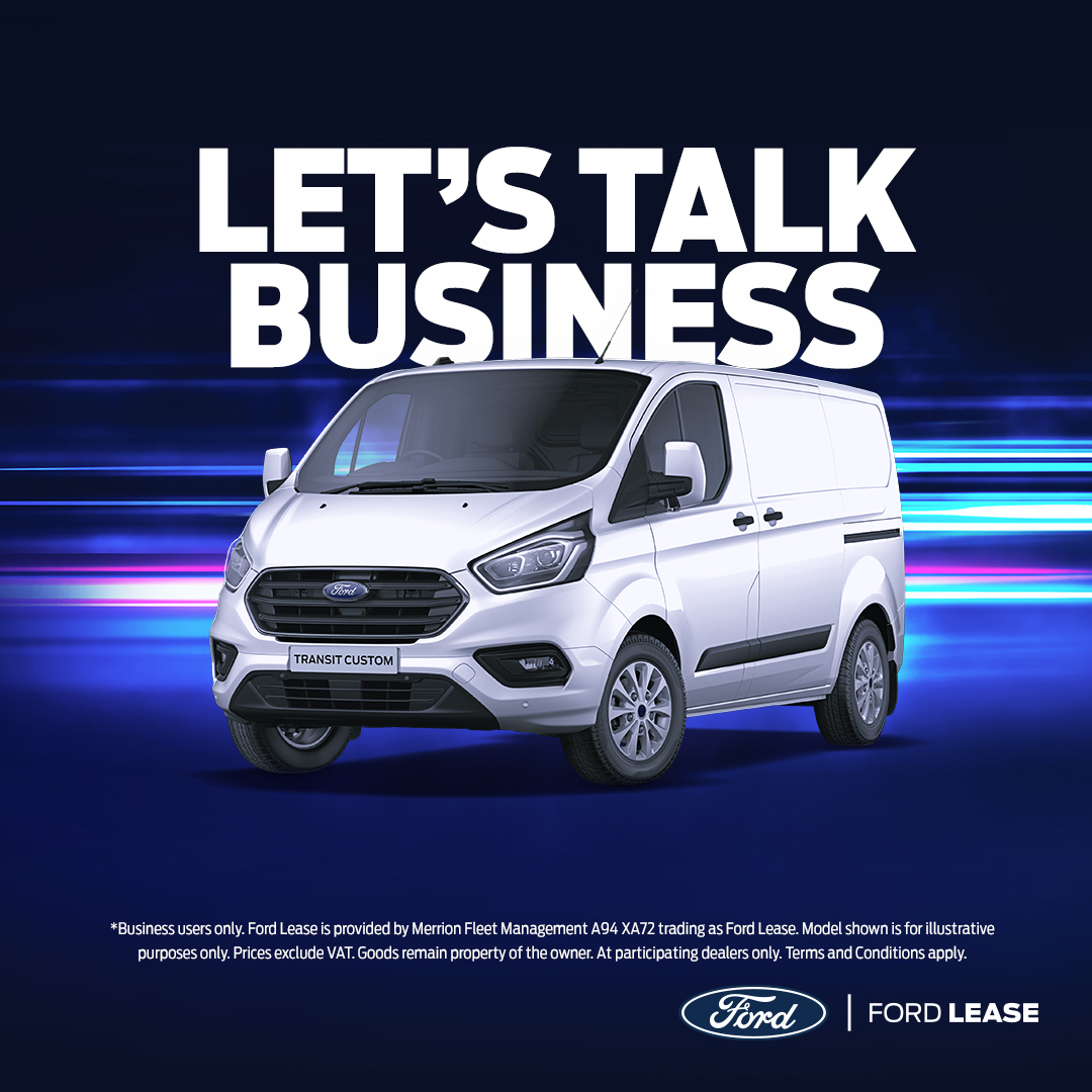 ford transit custom business lease