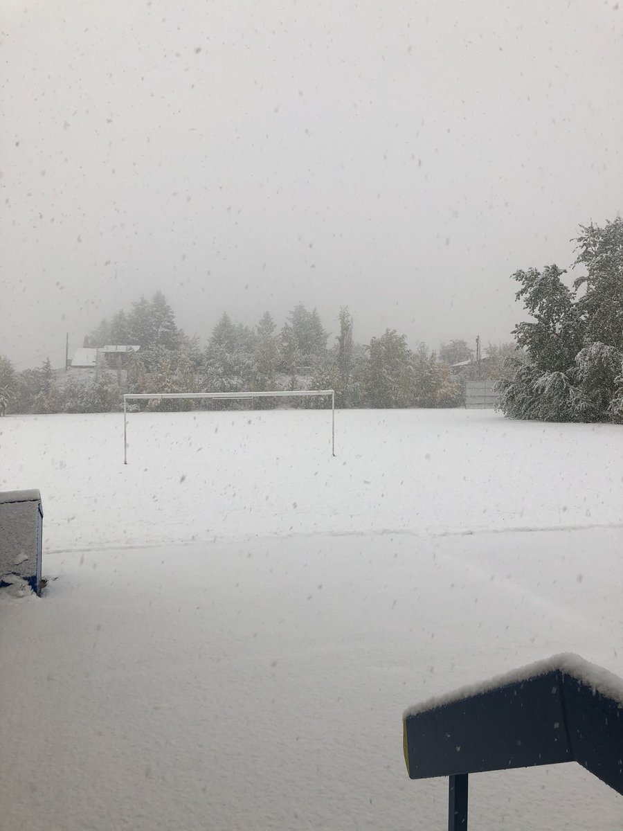 And...winter has arrived!