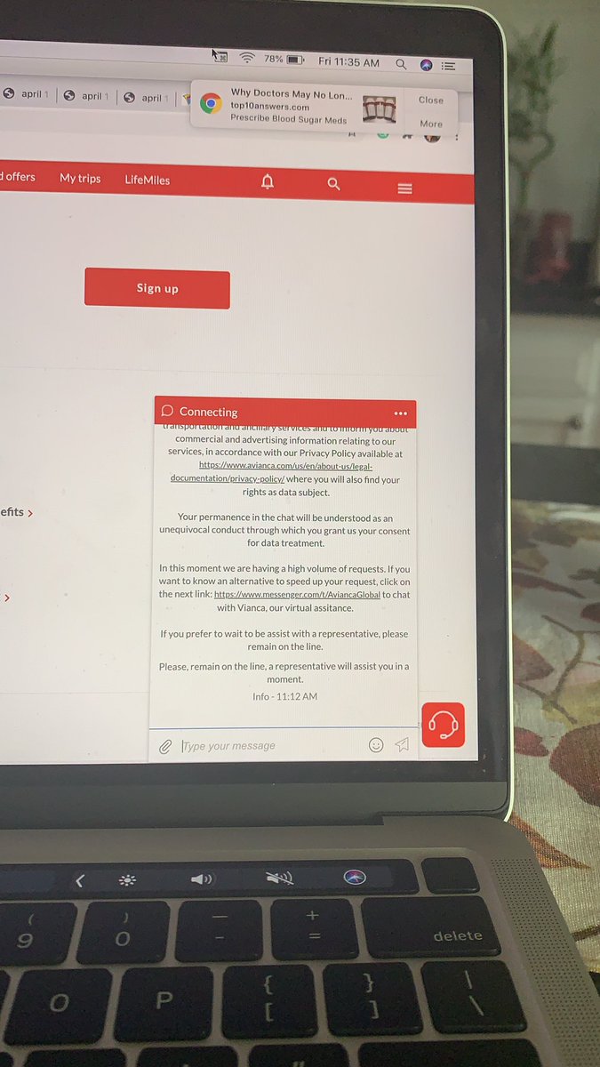Cfatima92's tweet photo. @AviancaEscucha My flight is tomorrow and I will not be able to flight tomorrow and I can’t make this simple change. 🙄 https://t.co/SpIAP3p10t