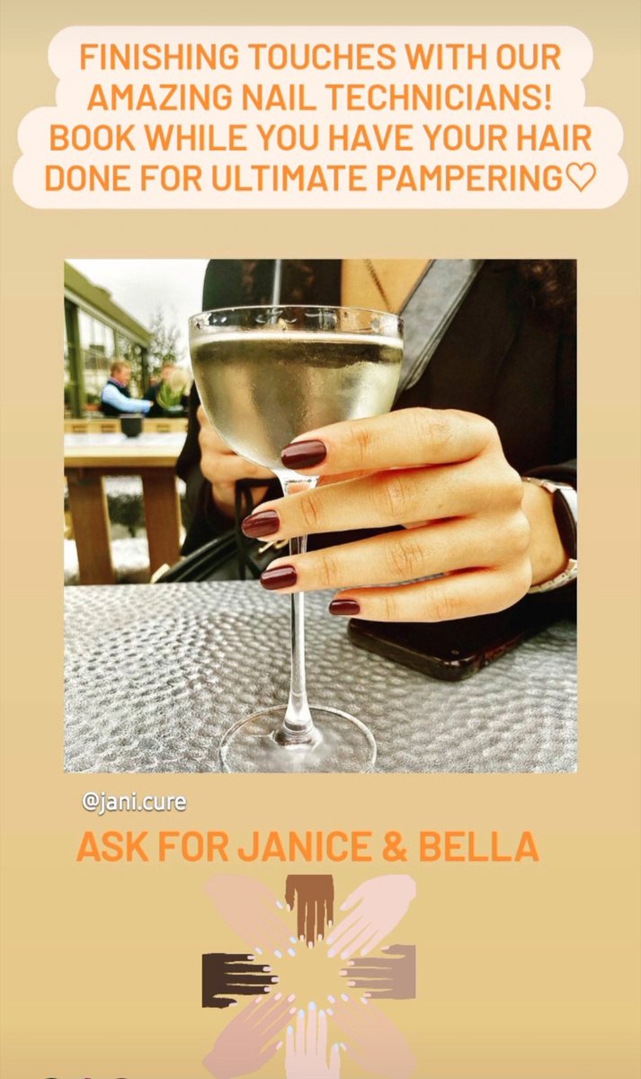 _AnnaBaker's tweet photo. While you have your hair done treat yourself to our fantastic nail technician services for ultimate pampering! @ErrolDouglasLDN https://t.co/hDig4m117C