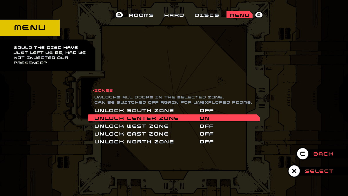 Now as far as difficulty settings go, we radically leave that up to the player. All of these are reversible and can be changed at any point. Game speed can be anything from 20-200%, as well as more gradual disc and hazard speed sliders suggested by  @djf1107.