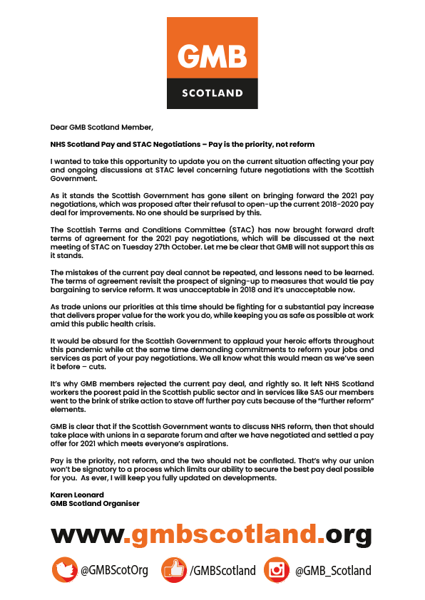 Regional Twitter GMB Scottish Private Care Experts in the World of Work