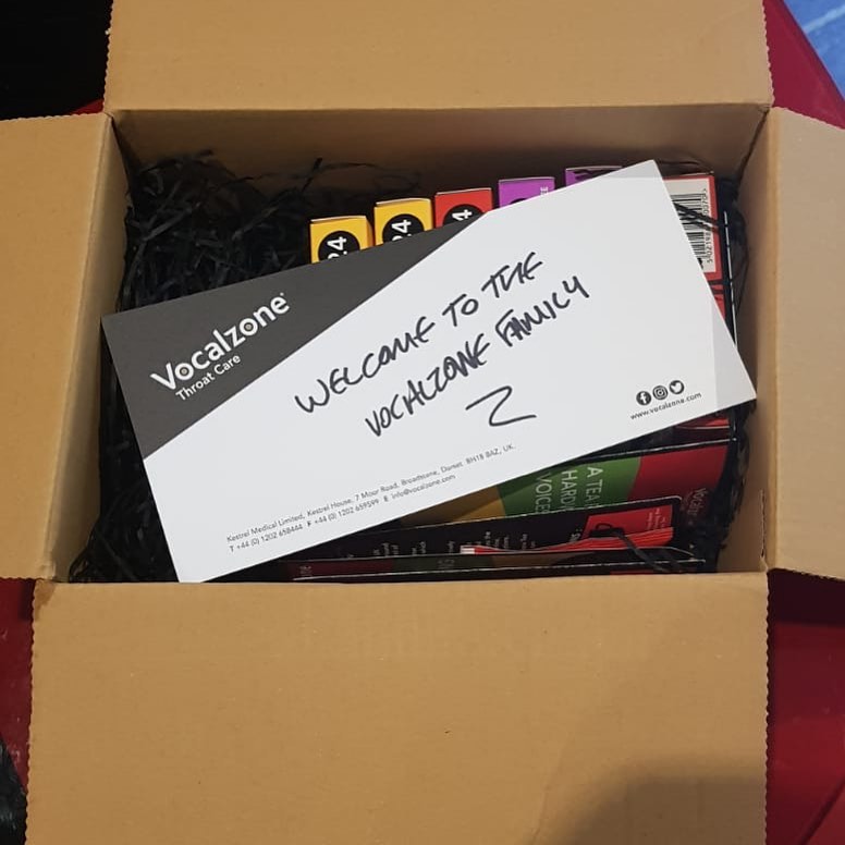 Announcing a new endorsement from the awesome people at <a href="/VocalzoneHQ/">Vocalzone</a> to our frontman and vocalist Justin Brett

A massive thank you to the people at <a href="/VocalzoneHQ/">Vocalzone</a> for sending out this care package just in time for our studio session!

<a href="/Ensomusicmgmt/">ENSO MUSIC MGMT</a>