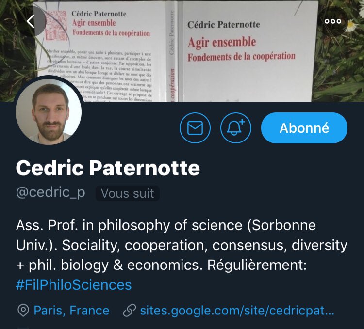 DurocYann's tweet photo. La philosophie des sciences avec @cedric_p et son #FilPhiloSciences nourrit ma réflexion et mériterait que je m’y plonge bien plus souvent   !!!

 #BestTL https://t.co/VKtD585kyB