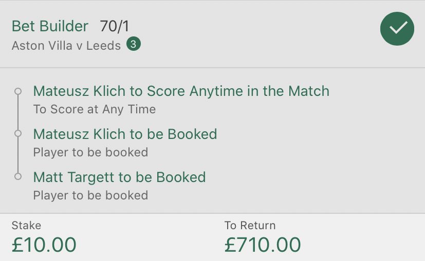 KingsOfTipping's tweet photo. 💰 £500 CASH GIVEAWAY 💰

If this Leeds United vs Aston Villa bet wins, we’ll give away £500 cash. 

FIVE COMPETITION WINNERS TO BE PICKED!

👉 Retweet this tweet. 
👉 Like this tweet. 

We’ll choose THREE people who retweet and TWO people who like.

#LUFC
#AVFC 

💰💰💰💰💰💰💰 https://t.co/Wzm0uFqaZU