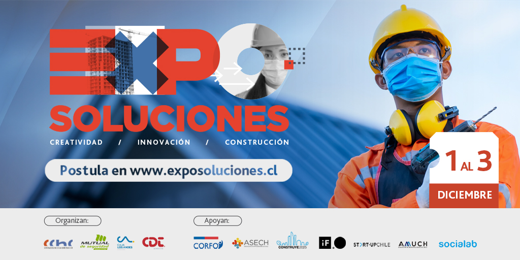 startupchile's tweet photo. #SUPPartner⎮¡Atención! Si tienes un emprendimiento con soluciones innovadoras para los desafíos de la construcción frente a la pandemia, postula hoy en https://t.co/HWu2uWk9Y2 y podrás ser parte de la principal feria virtual de innovación para la construcción 👷@CamaraCChC https://t.co/ZuypagqSqs