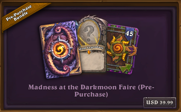 I'm doing a #DarkmoonFaire bundle giveaway!
🏹Winner from this Tweet, drawn October 31st

You get:
🎡45 Darkmoon Faire card packs
🎡N'Zoth Card Back
🎡Random Legendary card

To enter:
✅Follow me
✅Retweet