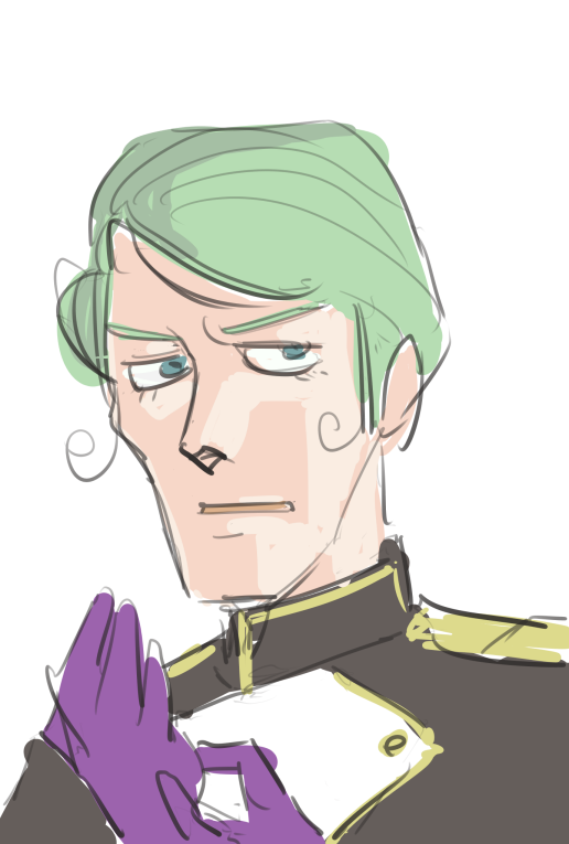 意外と一枚絵だけでキャラの性格が出せる感。 
