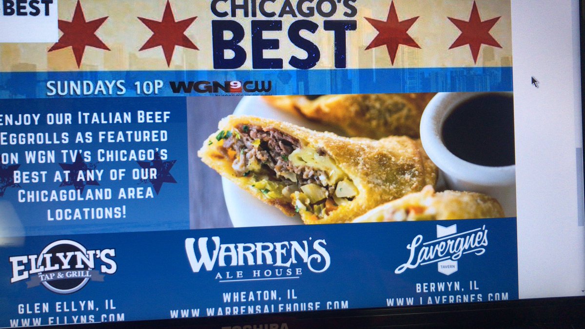Hey @CarmenDeFalco <a href="/Jurko64/">Jurko</a> <a href="/ESPN1000/">ESPN Chicago</a> Italian beef egg rolls are outstanding. Some of the best are here.