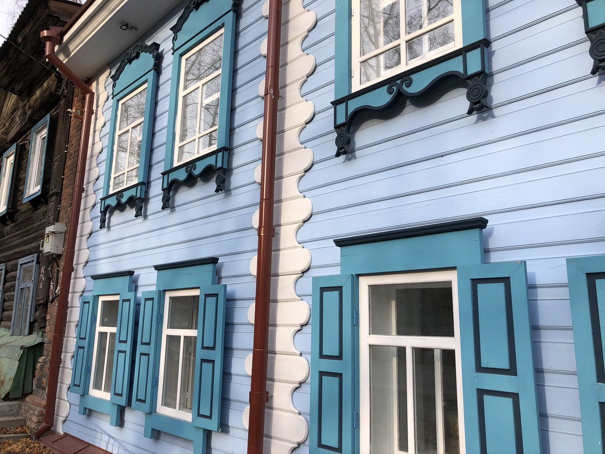 A push to restore the houses faces a parallel campaign to clear the majority. A state program called Rent For A Ruble hands houses to developers who pay 1 ruble rent per square meter for the next 49 years, on condition they restore it. Here’s a home restored under the program 6/9