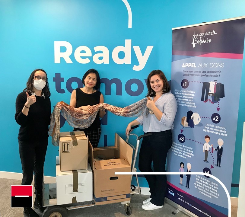 ayvens_group's tweet photo. We're proud to announce that 3,000 euros will be donated to Réseau APREVA &amp; 20kg of clothes to the association La Cravate Solidaire. Both support professional integration of people in need by renting cars or giving business attire. #ReadyToMoveYou #csr https://t.co/UvlmKH3onW