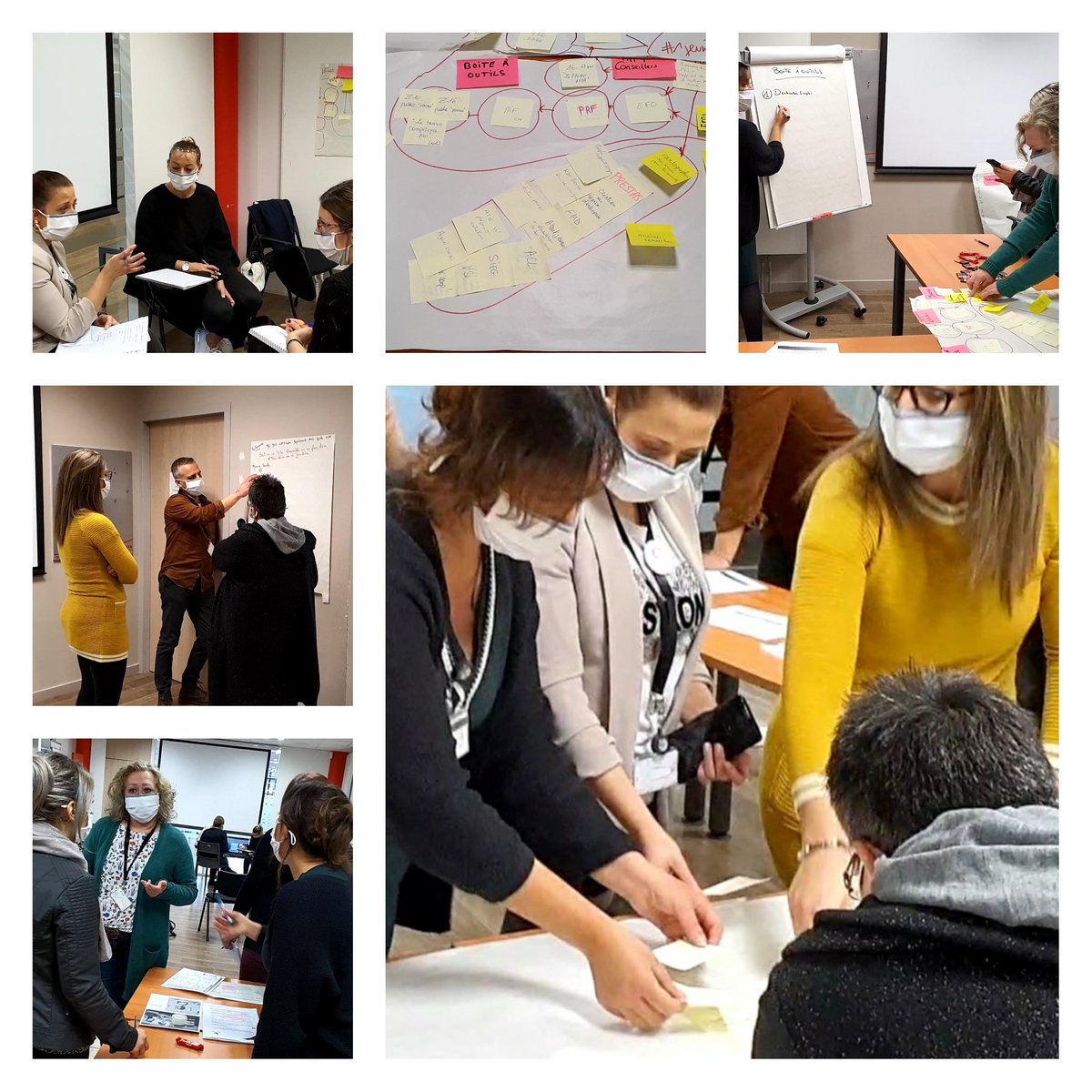 Karine WIELEBSKI (@kw59400) on Twitter photo #TousMobilisés
#1jeune1solution
En mode collaboratif 💭, les conseillers des 5 Pôle Emploi de Sambre-Avesnois construisent ensemble les actions locales au bénéfice des jeunes👍
👏 à tous
<a href="/RIFFARDCAROLINE/">RIFFARD CAROLINE</a> <a href="/FrancoisEstepa/">François FERNANDEZ ESTEPA</a> @STEFMI75 <a href="/ManessePerrine/">Manesse Perrine</a> <a href="/LIVIACarmelo2/">LIVIA Carmelo</a> @BenoitDablemont #TousMobilisés
#1jeune1solution
En mode collaboratif 💭, les conseillers des 5 Pôle Emploi de Sambre-Avesnois construisent ensemble les actions locales au bénéfice des jeunes👍
👏 à tous
<a href="/RIFFARDCAROLINE/">RIFFARD CAROLINE</a> <a href="/FrancoisEstepa/">François FERNANDEZ ESTEPA</a> @STEFMI75 <a href="/ManessePerrine/">Manesse Perrine</a> <a href="/LIVIACarmelo2/">LIVIA Carmelo</a> @BenoitDablemont