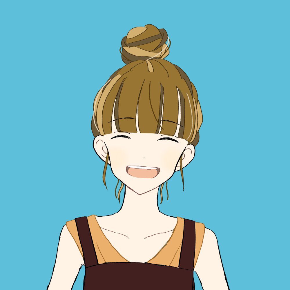 Twitter 上的 ぞう フリーイラスト お団子ヘアの女の子のイラスト素材です Snsなど自由にお使いください フリーアイコン フリーイラスト フリー素材 創作イラスト ガールズイラスト ゆるガル お団子ヘア 背景の色違いはサイトから無料でdlできます T