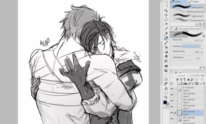 say hello to my messy sketches 