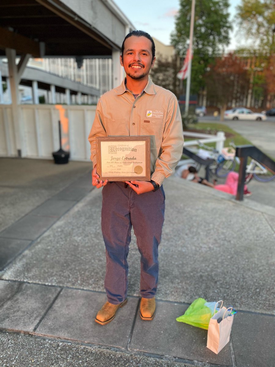 HCTE welding student Jeorge Estrada completed Huntsville City’s Water Waste Management Apprentice Program with a “Grade 4” certification, the highest cert in wwm. He was referred to Mr. Shane Cook by his welding instructor M. Pilotte. <a href="/HSVk12/">Huntsville City Schools</a>  <a href="/HSVCareerCoach/">HCS Career Coach</a>  <a href="/HSVCTE/">Huntsville CTE</a>  <a href="/CTEWorks/">Advance CTE</a>