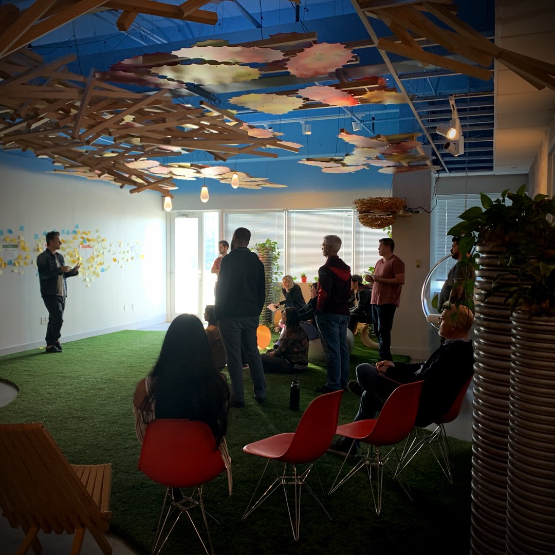 YesWeAreMad's tweet photo. A behind-the-scenes look at the MAD team working with clients and stakeholders to define goals and long-term strategies at one of our world-famous brand immersion workshops.
#BrandImmersion #Positioning #Naming #Messaging #CustomerSegmentation #UserProfiles #BrandAttributes https://t.co/b6pEqmZBro