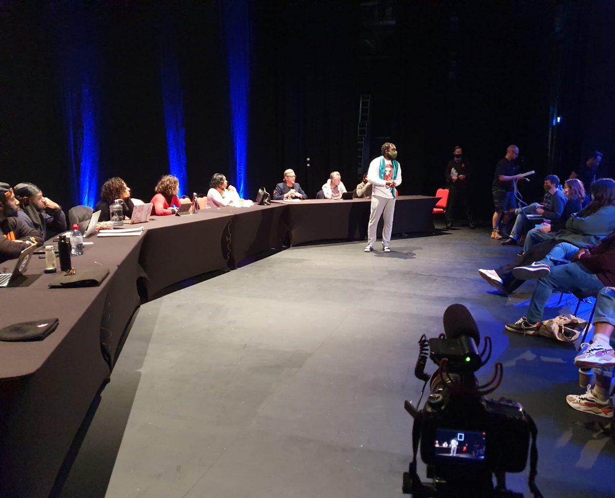 SeaviewSeries's tweet image. And just like that, ideas become reality...

Yesterday was our first FULL series read-through. Actors and writers assembled at @BelgradeTheatre for a marathon run through all six scripts.

It was incredible.

So proud of our amazing team of Midlands writers. 🔥💪🏿