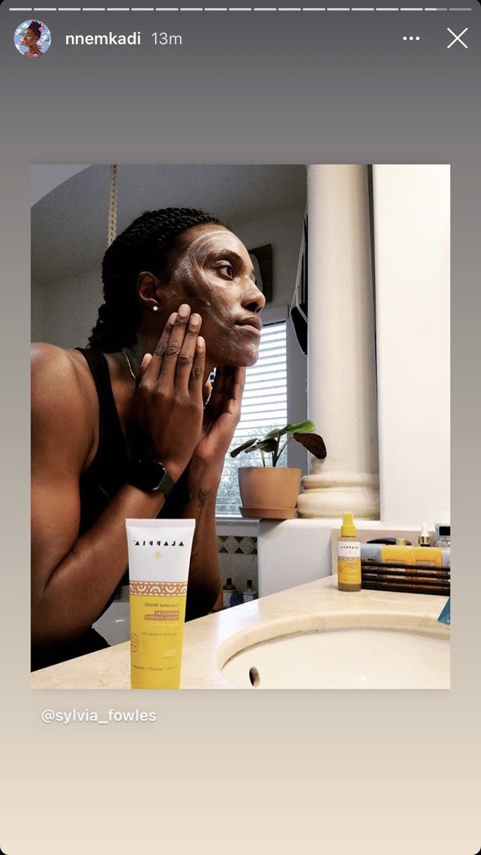 TheSkyShowCHI's tweet photo. Very cool &amp; very important #WNBA athlete brand endorsement deal with @AlaffiaSkinCare!

@Nnemkadi30, @SylviaFowles &amp; @satou_sabally join the #Alaffia family! https://t.co/6e8CPKEcbt