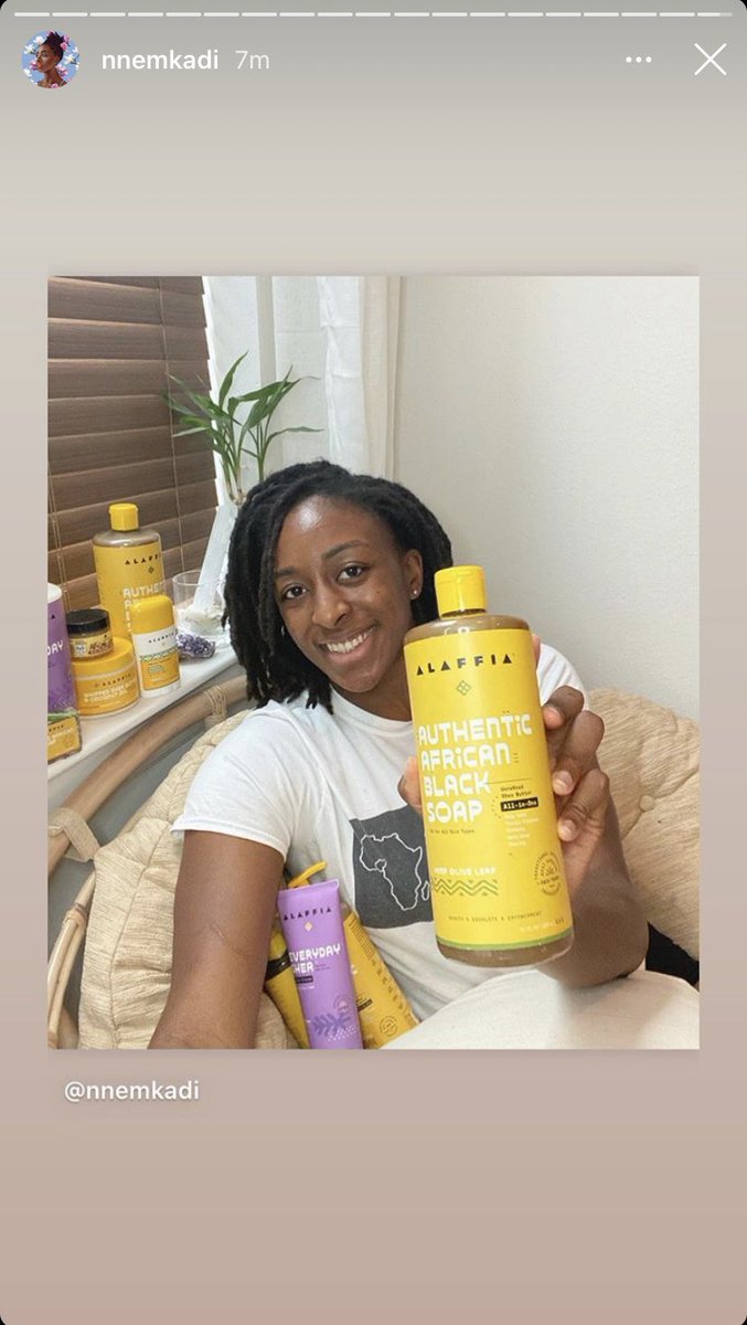 TheSkyShowCHI's tweet photo. Very cool &amp; very important #WNBA athlete brand endorsement deal with @AlaffiaSkinCare!

@Nnemkadi30, @SylviaFowles &amp; @satou_sabally join the #Alaffia family! https://t.co/6e8CPKEcbt
