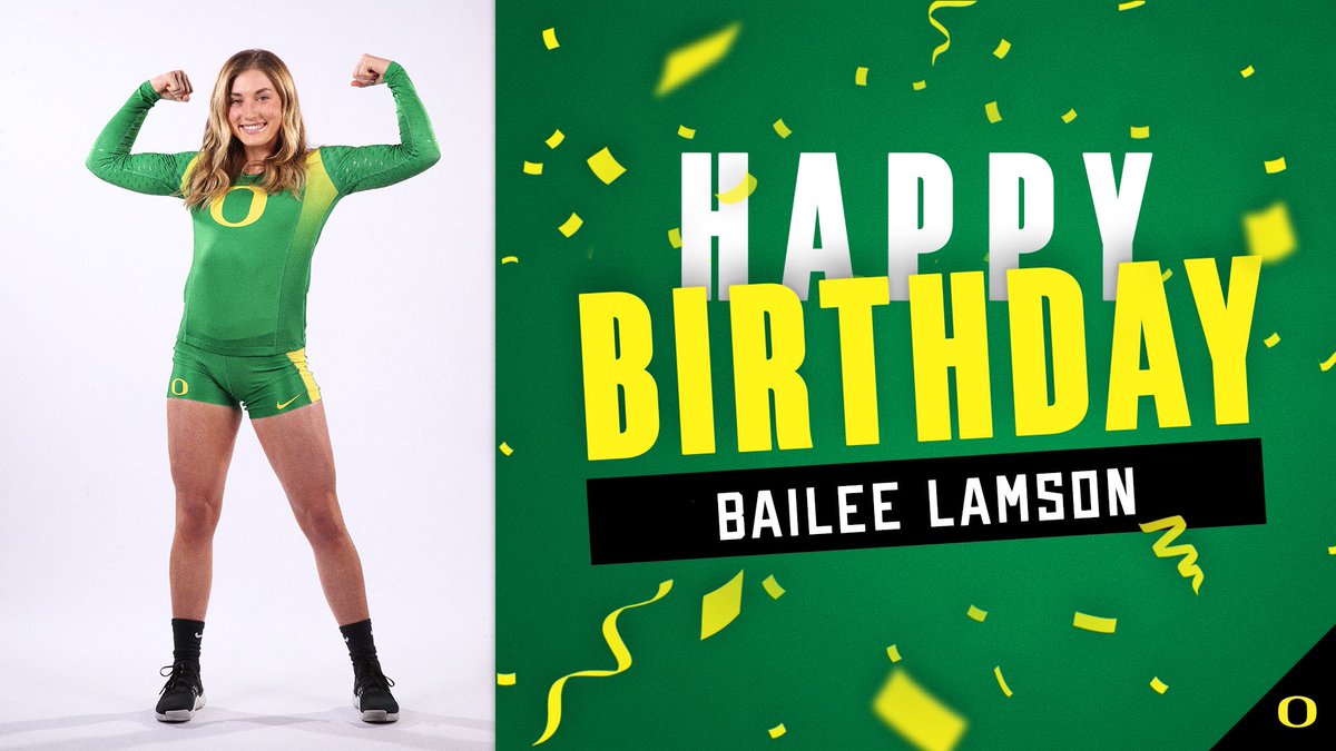 OregonAcroTumb's tweet photo. LIKE to wish Sophomore, Bailee, a HAPPY BIRTHDAY!! 🥳 #GoDucks https://t.co/cilVGqzpHF