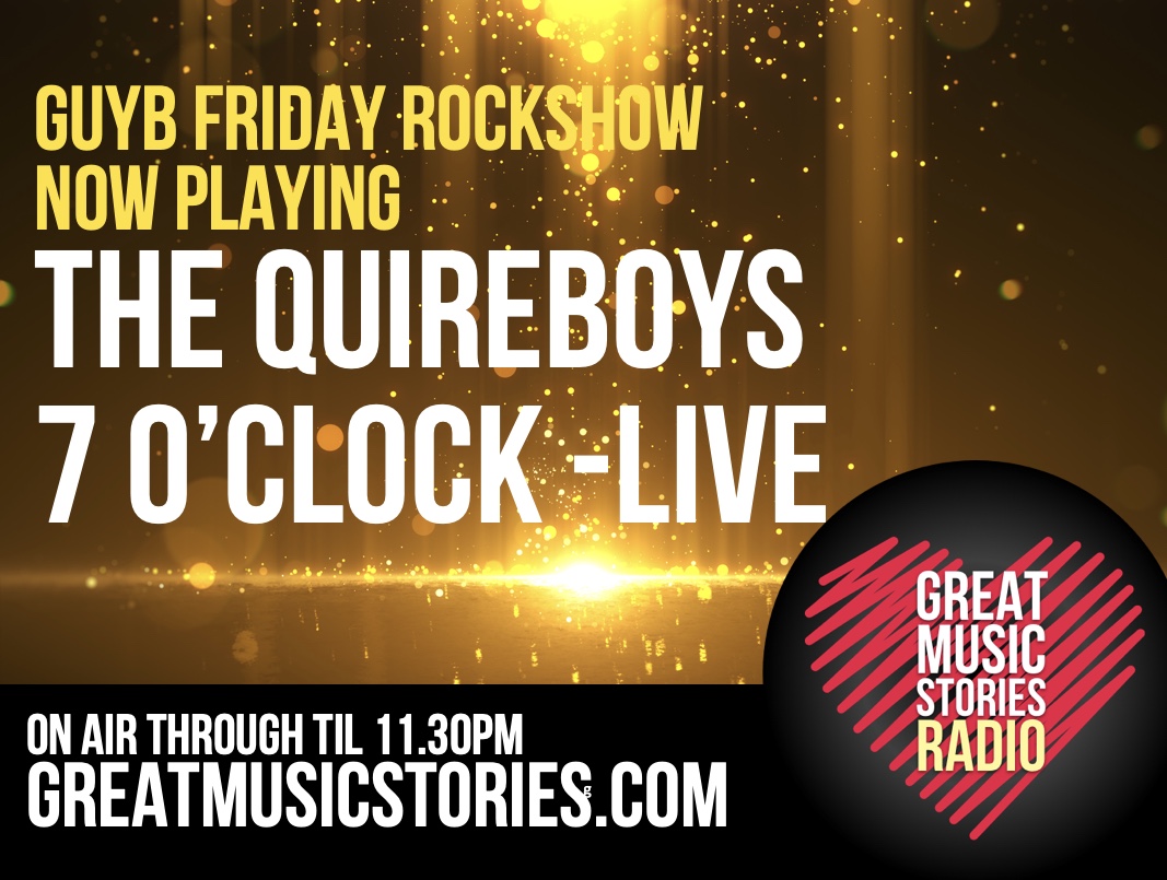 GuyB_rockshow's tweet photo. Opening the show, 7 hours of rock with perennial Friday rock show faves - #nowplaying @TheQuireboys '7 o-clock' (live version). Who's ready for a party? The world is falling apart but Friday's remain a happy oasis for us all on https://t.co/QwdpOSZDCT radio. Rollin' all weekend x https://t.co/N53TiPriWR