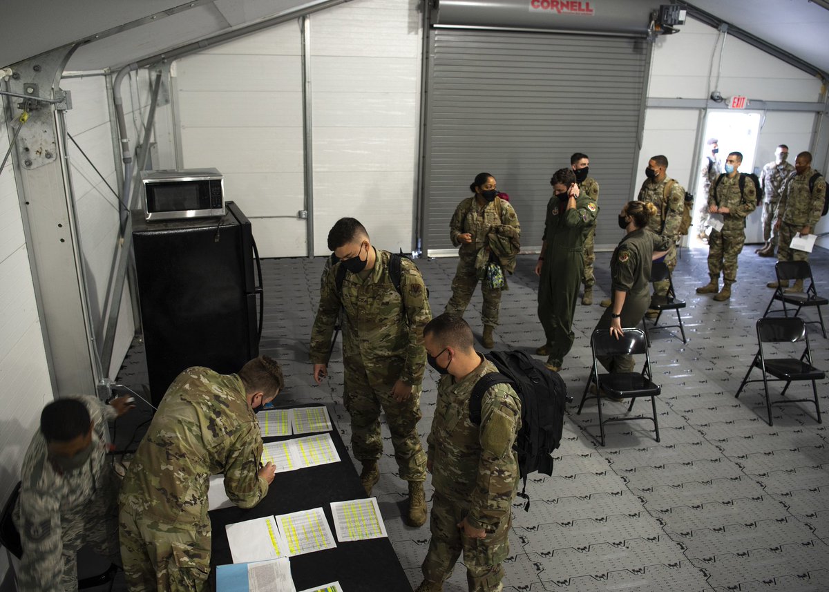 The Gunfighters have arrived at Tyndall Air Force Base for Agile Flag 21-1! This is the first time the Air Force is testing a lead wing concept that gives command and control of the airspace to a wing rather than a major command. Gunfighters lead the way! 📸 SrA Andrew Kobialka