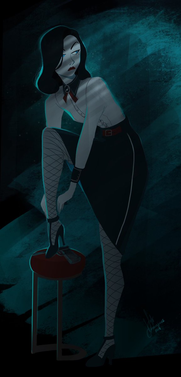 MiracleChild_'s tweet photo. "Fishnets are a woman's empowerment tool, though I could be wrong." https://t.co/TyFdMzJZfi