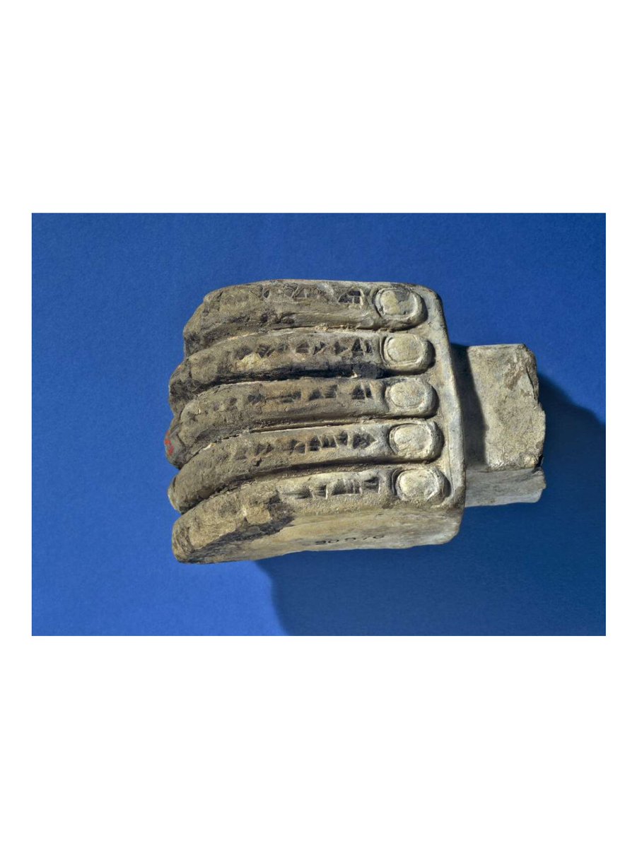 To begin, these objects are often called "Hands of Ishtar" named because they clearly are modeled on clay hands often with clearly delineated fingers sometimes even with fingernails (and example from the British Museum):  https://www.britishmuseum.org/collection/object/W_-90976