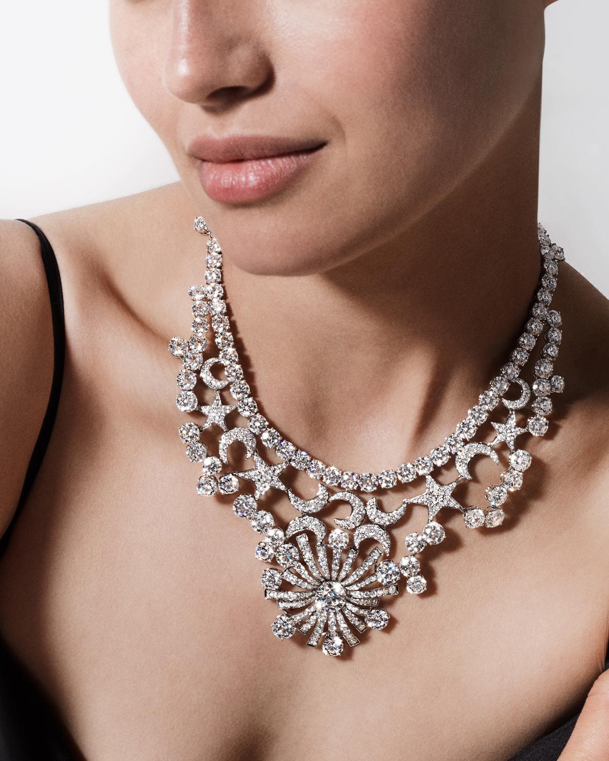 Moon and stars necklace tiffany deals